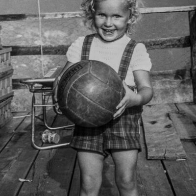 Madeleine Boll à 3 ans, 1956 © archives personnelles de Madeleine Boll