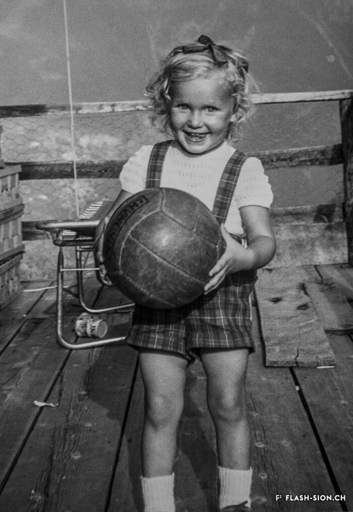 Madeleine Boll à 3 ans, 1956 © archives personnelles de Madeleine Boll