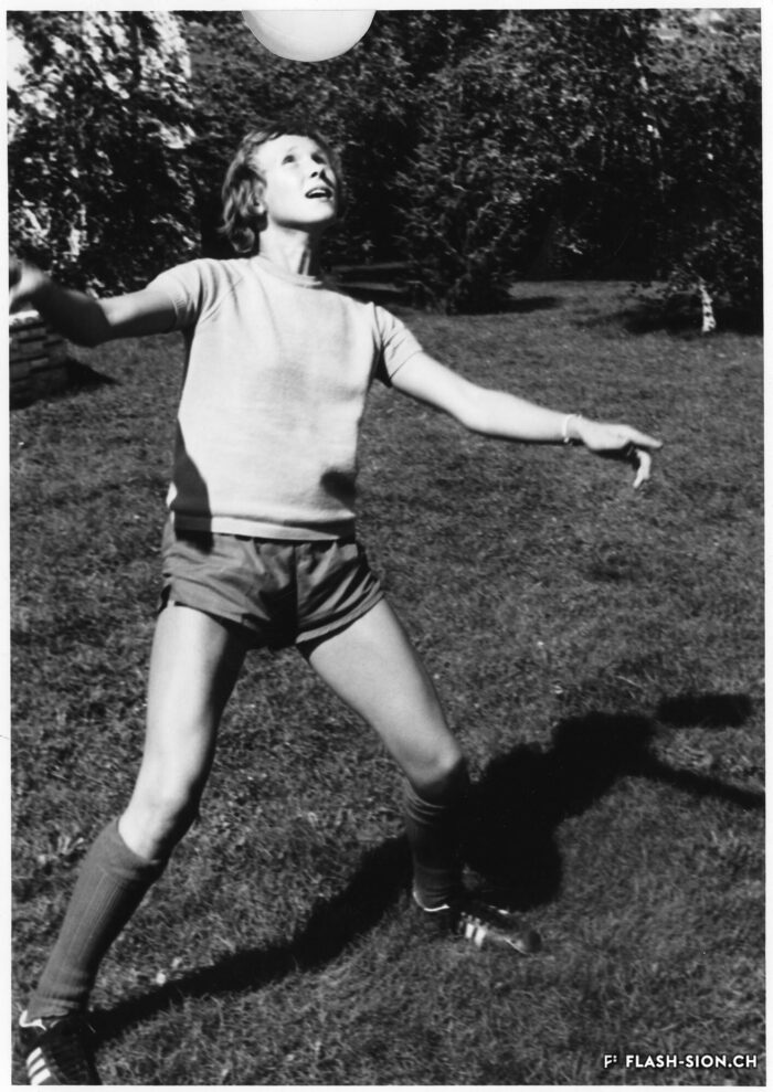 Madeleine Boll à 12 ans, 1965 © Pascal Thurre, Treize Etoiles, Médiathèque Valais – Martigny