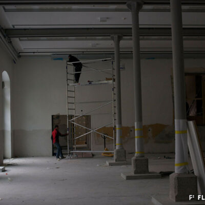 Chantier des Arsenaux, 2014 © Grégoire Favre, Médiathèque Valais – Sion