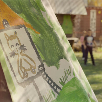 Le Tipi Terrain d’Aventure du RLC, 2018 © Pentamedia, Archives de la Ville de Sion