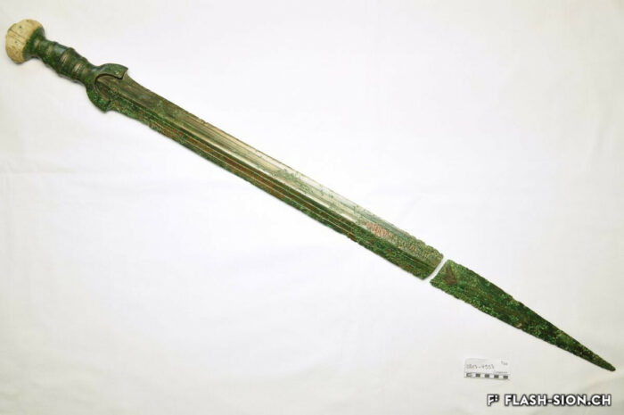 L’épée du guerrier, 2017 © ConservArt, Sion