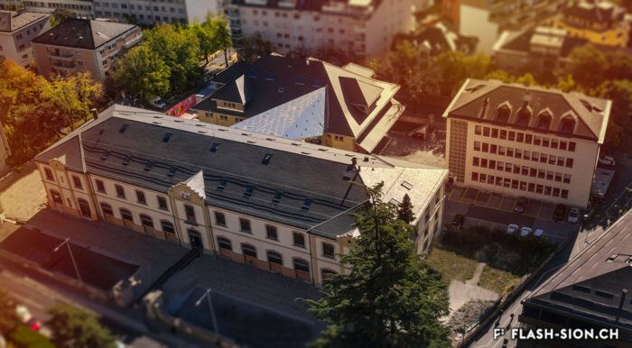 Les Arsenaux, 2018 © Pentamedia, Archives de la Ville de Sion