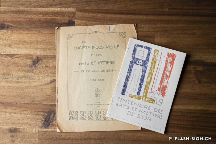 Jean-Baptiste Garbaccia est nommé en 1852 surveillant des cours d'apprentissage de la Société industrielle © Pentamedia, Archives de la Ville de Sion, 2020