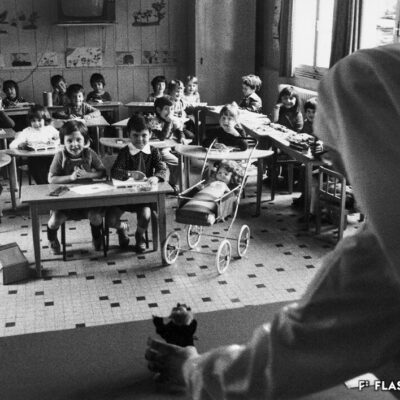 Mission catholique italienne de Naters, 1976 © René Ritler, Treize Etoiles, Médiathèque Valais - Martigny