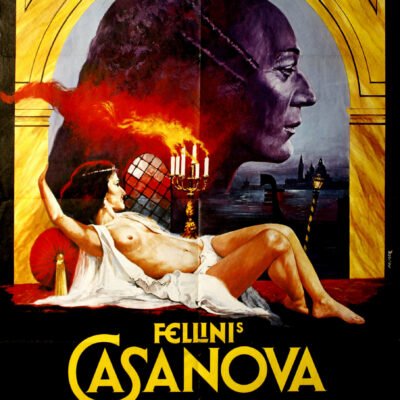 Affiche allemande de « Casanova » de Federico Fellini, 1976 © Fondation Fellini