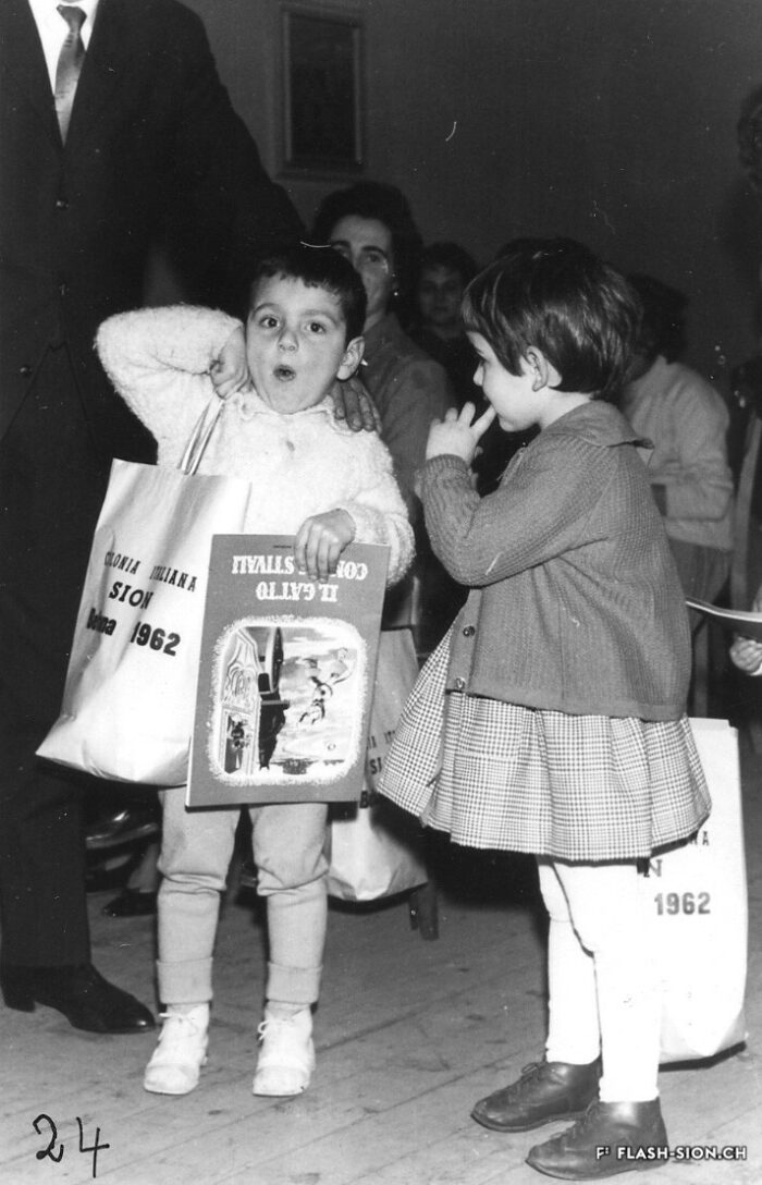 Fête à la colonie italienne, 1962 © archives de la Colonia Italiana