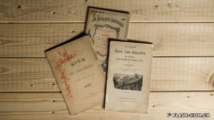 Divers guides de voyages de Sion et ses environs, Archives de la Ville de Sion © Archives de la Ville de Sion, Pentamedia