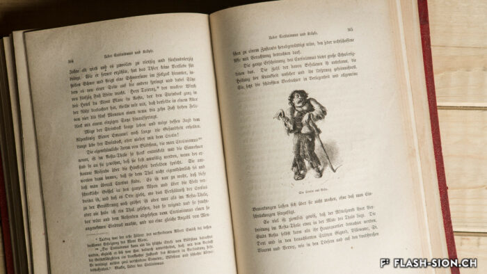 Extrait de « Berg- und Gletscherfahrten in den Alpen in den Jahren 1860 bis 1869 », Edward Whymper et Friedrich Steger, 1872 © Archives de la Ville de Sion, Pentamedia