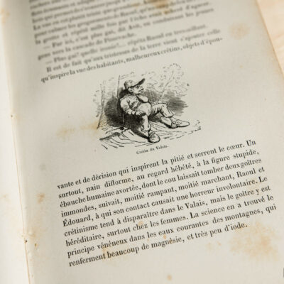 Extrait de « En Suisse, le sac au dos », Albert Laporte, troisième édition, vers 1880, Archives de la Ville de Sion, fonds Imhoff © Archives de la Ville de Sion, Pentamedia