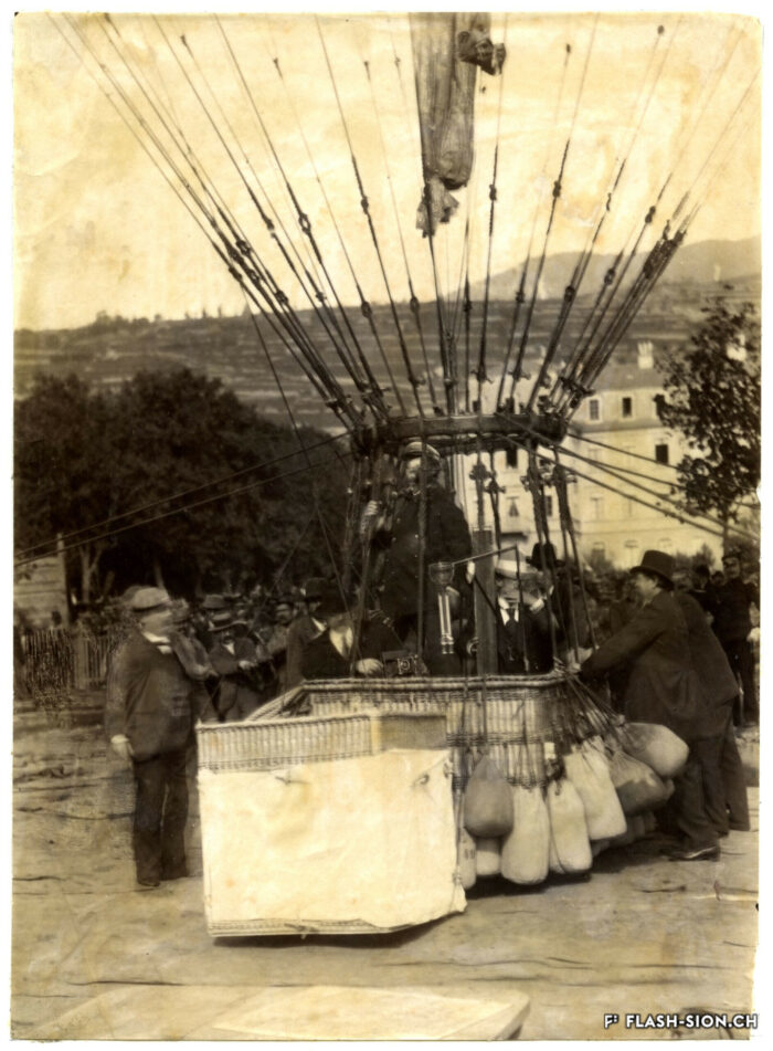 La nacelle du ballon 