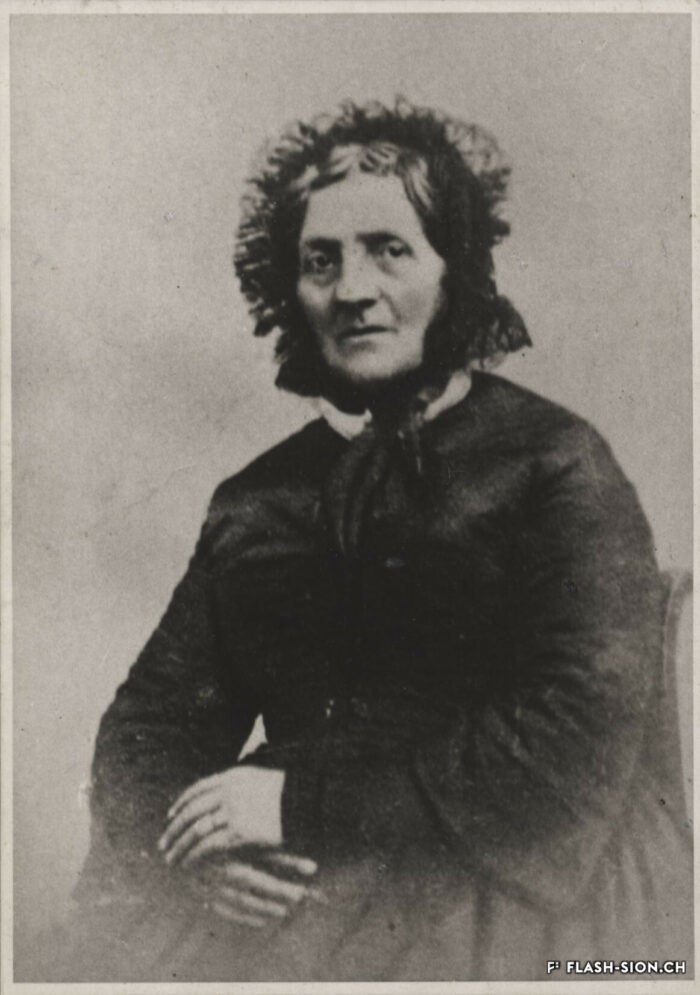 Lucile Muston, née Cornut, femme de Monsieur Muston, aubergistes du Lion d’Or, de 1816 à 1849, n.d., AEV, Léon Imhoff, 4.5.9/7