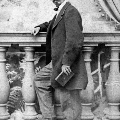 Raphaël Ritz, vers 1855-1860, photographié par H. Brauns © Fonds Marguerite Walther, Médiathèque Valais - Martigny