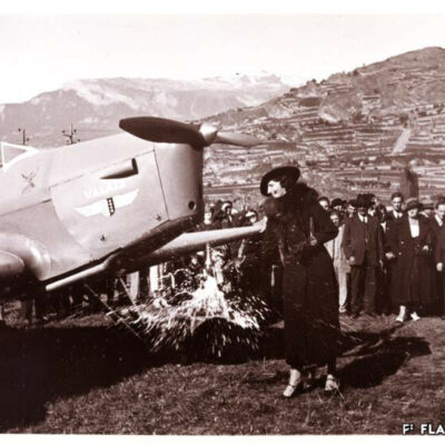 Baptême de l'avion