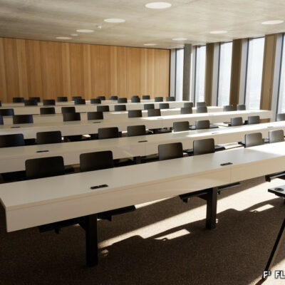 Salle de cours de la Haute école d’ingénierie, 2021 © HES-SO Valais-Wallis