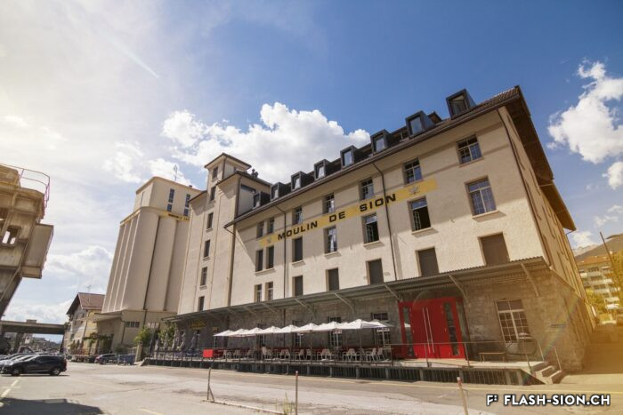 Le complexe du Moulin de Sion aujourd’hui, 2022 © Pentamedia, Archives de la Ville de Sion