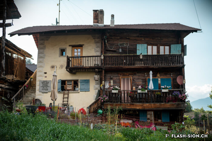 Maison natale de Joseph Favre à Vex, 2022 © Pentamedia, Archives de la Ville de Sion