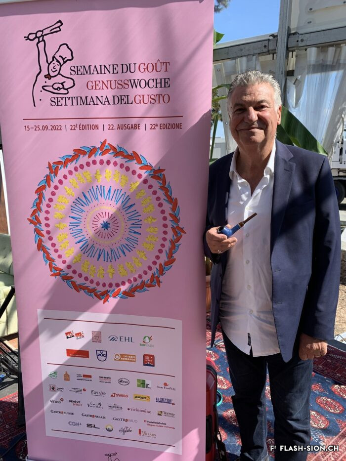 Josef Zisyadis, membre fondateur et directeur de la Semaine du Goût, 2022, Fondation du Goût