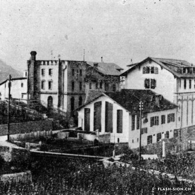 La Brasserie Valaisanne en 1935, archives de la Brasserie Valaisanne, reproduction Archives de la Ville de Sion